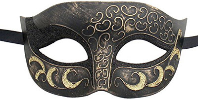 Luxury Masquerade Mask High Quality Antique