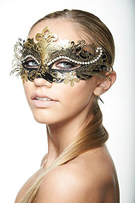 KAYSO INC Laser Cut Masquerade Mask Exclusive Eyes of Angel