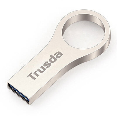 Trusda Metal USB Flash Drive, USB 3.0, 64GB