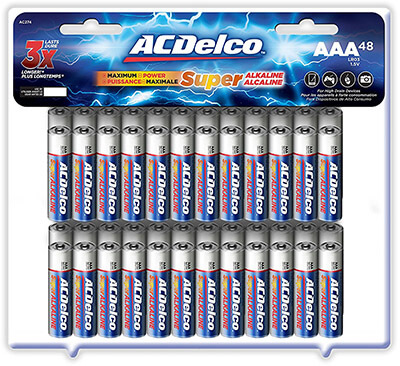 ACDelco AAA Super Alkaline Batteries