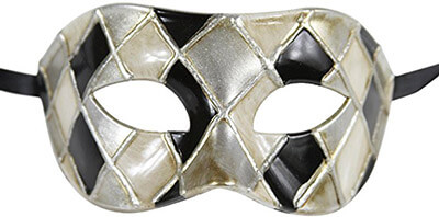 Luxury Mask Vintage Design Men's Masquerade Prom Mardi