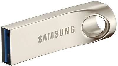 Samsung 32GB BAR Flash Drive, Metallic