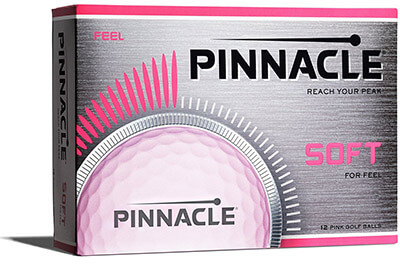 Pinnacle Soft Golf Balls – Dozen