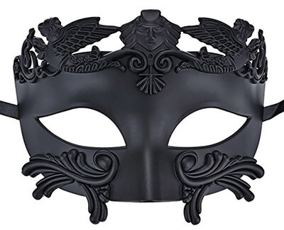 Coxeer Men’s Masquerade Mask Greek Roman Party