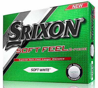 Srixon Men’s Soft Feel 2016 Golf Balls – Dozen