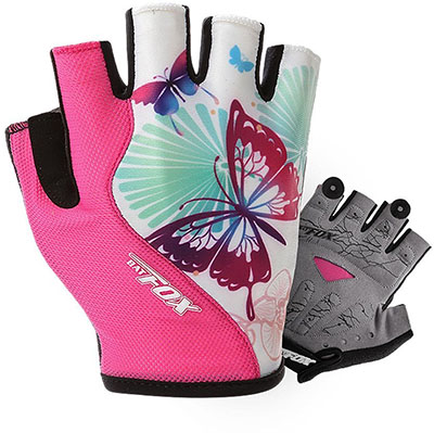 DuShow Short Half Finger Gloves for Cycling