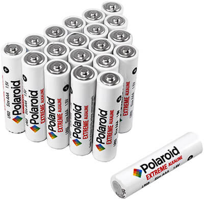 Polaroid Extreme Alkaline AAA Batteries