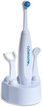 Cybersonic Classic Electric Toothbrush, Rechargeable, Dental Care Kit