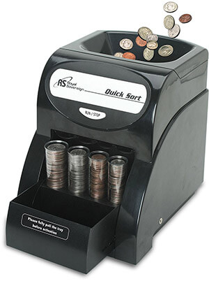 Royal Sovereign QS-1AC One Row Coin Sorter