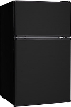 Midea WHD-113FB1 Reversible Double Door Refrigerator and Freezer