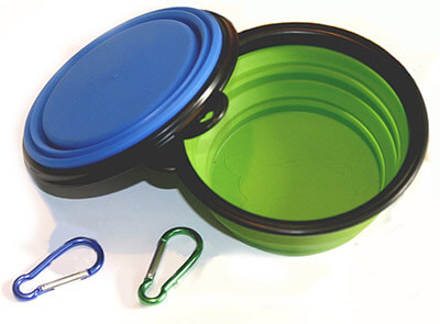 Comsun Collapsible Silicone Pet Bowl