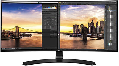 LG Electronics 34UC88-B 34-Inch QHD IPS Monitor