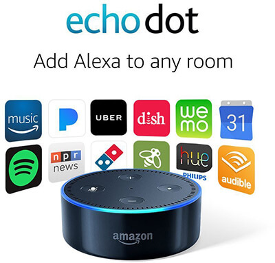 Echo Dot Black 2nd Generation