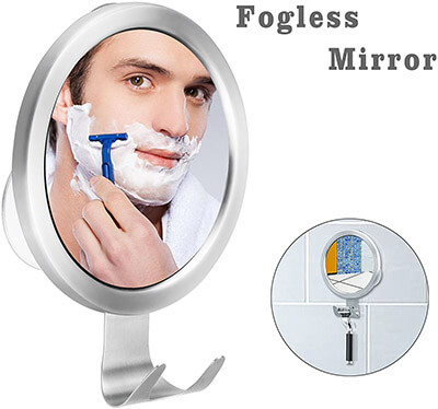 BUDGET & GOOD Fog-less Shaving Mirror