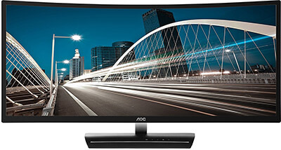 AOC C3583FQ VA Curved LED Monitor 2560 x 1080