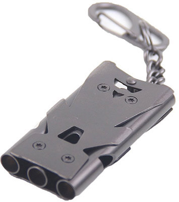 Gymforward Stainless Steel Keychain Whistle