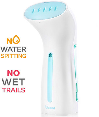 BIZOND Compact Handheld Mini Clothing Steamer, Portable