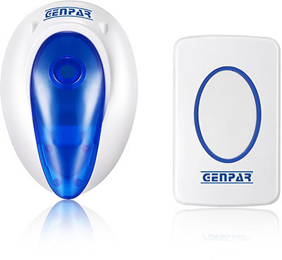 GENPAR Wireless Waterproof Door Bell Kit