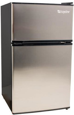 EdgeStar Compact Fridge/Freezer, 3.1 Cu. Ft