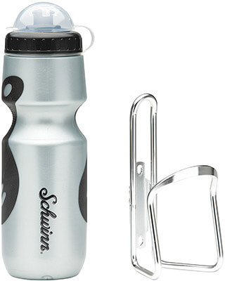 Schwinn Bicycle Water Bottle and Cage