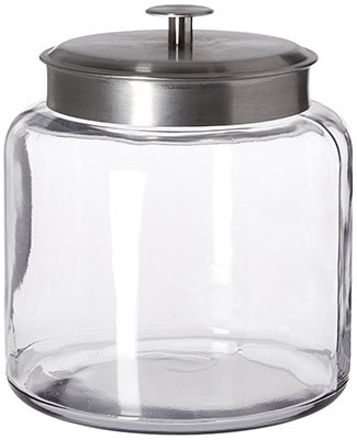 Anchor Hocking Montana- Glass Jar