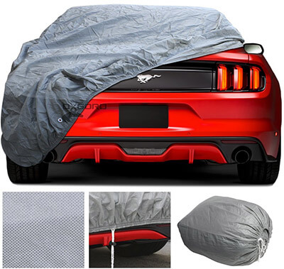 OxGord Custom Fit Car Cover for Select Ford Mustang