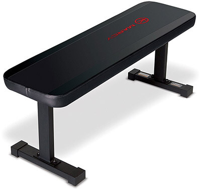 Marcy SB-315 Flat Utility Weight Bench for Weight Training and Abs Exercises