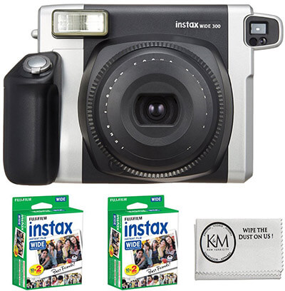 Fujifilm INSTAX Wide 300 Camera +2 x Instax Wide Film 2 Pack