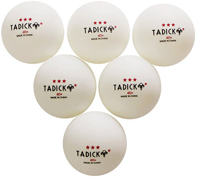 TADICK New Material Ping Pong 40+ Poly Premium Table Tennis Ball