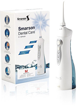 Smarssen Portable, Rechargeable Oral Water Flosser, 3 Operating Modes