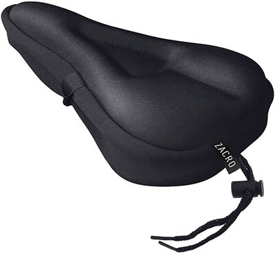 Zacro BS031 Extra Soft Gel Bicycle Seat with Water& Dust Resistant Cushion