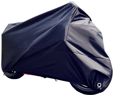 Motorcycle Cover Silver Outdoor Bike Cover Rain UV Dust Protection XXL Upto 104/"
