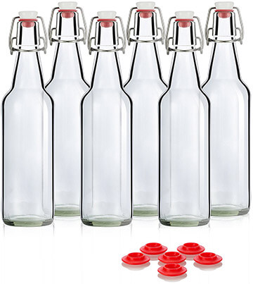 Otis Classic Swing Top Grolsch Glass Bottles