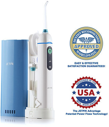 Jetpik JP51 SOLO Portable Power Water Flosser, Rechargeable