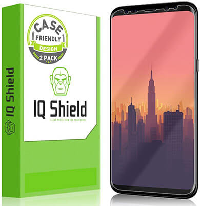 IQShield Galaxy S8 Plus Screen Protector