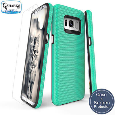 Sharksbox Galaxy S8 Case Commuter Series