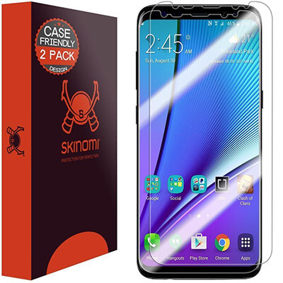 Skinomi 2-Pack S8 Plus Screen Protector