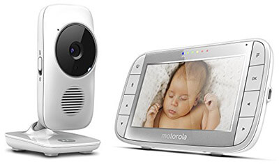 Motorola MBP48 5-Inch Screen Digital Video Audio Baby Monitor