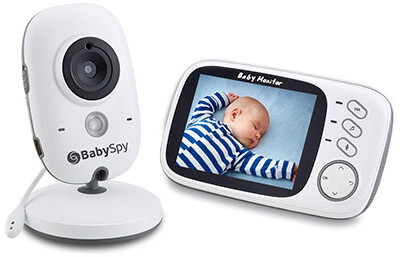 BabySpyVideo Baby Monitor with 3.2 LCD Display & Digital Camera