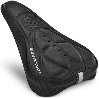 Aduro Sports Bike Seat Cover Pad with Memory Foam