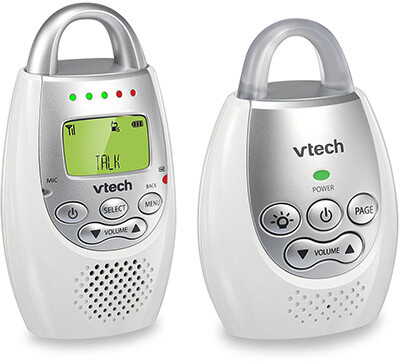 VTech DM221 Audio Baby Monitor 1,000 Feet of Range and Vibrating Sound-Alert