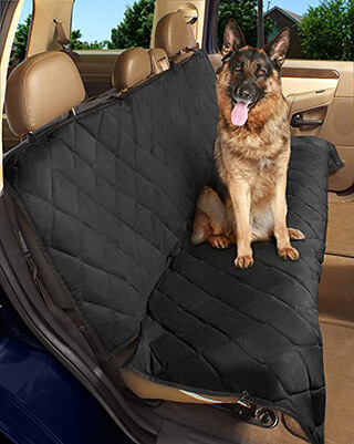 Epica Luxury Deluxe Pet Dog Car Seat Cover, Water Resistant & Machine Washable