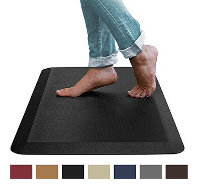 Sky Mat Comfort Anti Fatigue Mat, 7 Colors and 3 Sizes