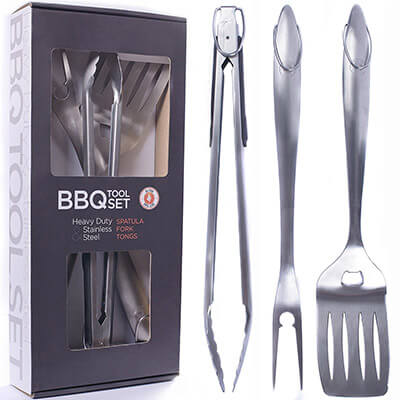 Alpha Grillers BBQ Tool Set