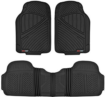 Motor Trend Rubber Car Floor Mats