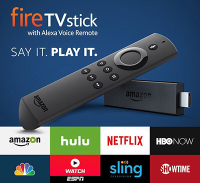 Fire TV Stick with Alexa Voice Remote, Certified Refurbished