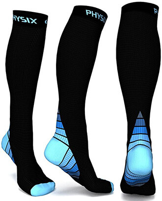 Physix Gear Sport’s Compression Socks for Men and Women