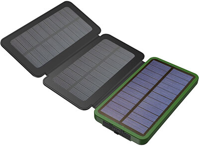 X-DRAGON 10000mAh Solar Power Bank/Charger