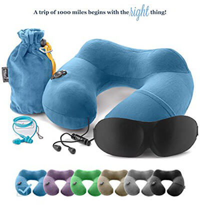 MyTravelUp Neck Support Travel Pillow