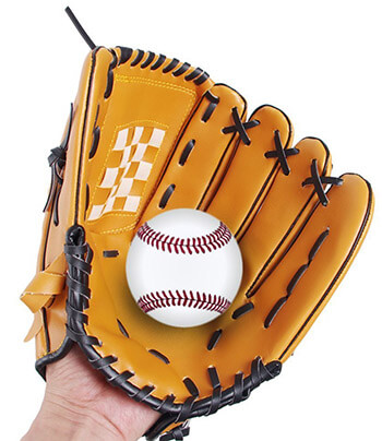 Webetop Professional PU Leather Baseball Gloves Left Handed